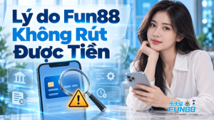 Lý do Fun88 Không Rút Được Tiền